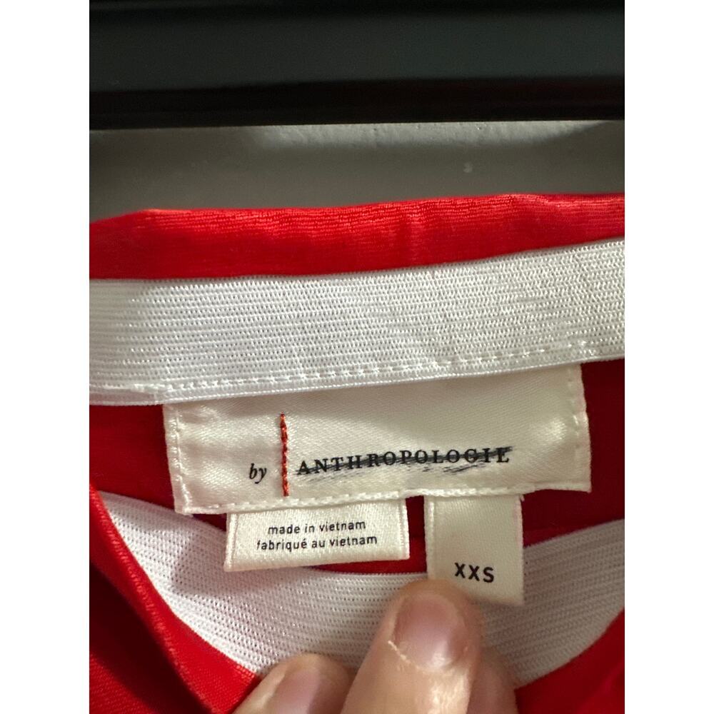 Anthropologie The Tilda Maxi Slip‎ Skirt in Red size XXS - Picture 6 of 8